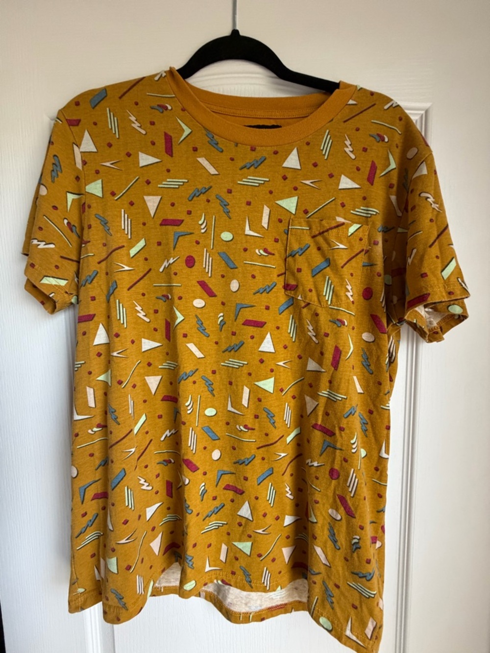 Blue Crown Yellow Graphic Tee